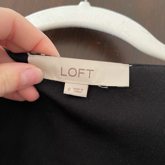 LOFT Leopard Print Wrap Dress - Picture 7 of 7